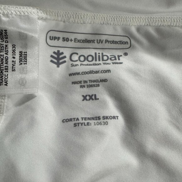 Coolibar Corta Tennis Skort Skirt Womens 2XL Printed UPF 50+ NWT SS-2067 - Picture 11 of 13